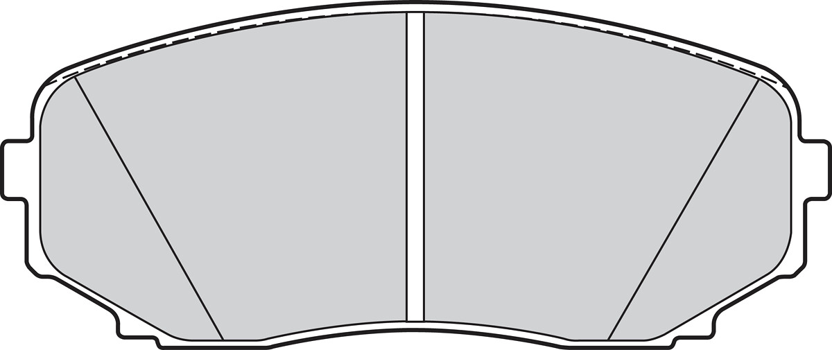 Jeu de 4 plaquettes de frein VALEO ref. 302149